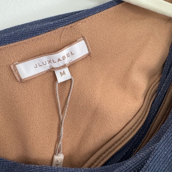 JLUXLABEL MIDNIGHT BLUE AURA SHIMMER MIDI - Picture 6 of 7